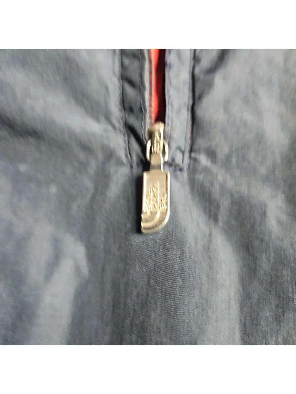 Title: Vintage Northface navy blue quarter zip windbreaker